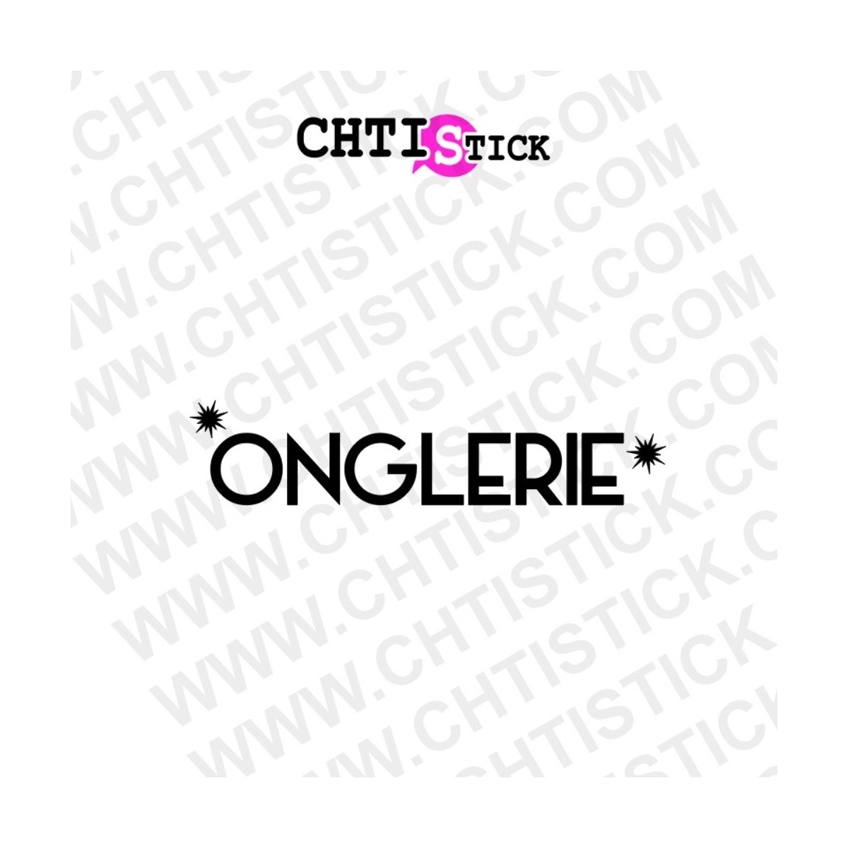 STICKERS ONGLERIE