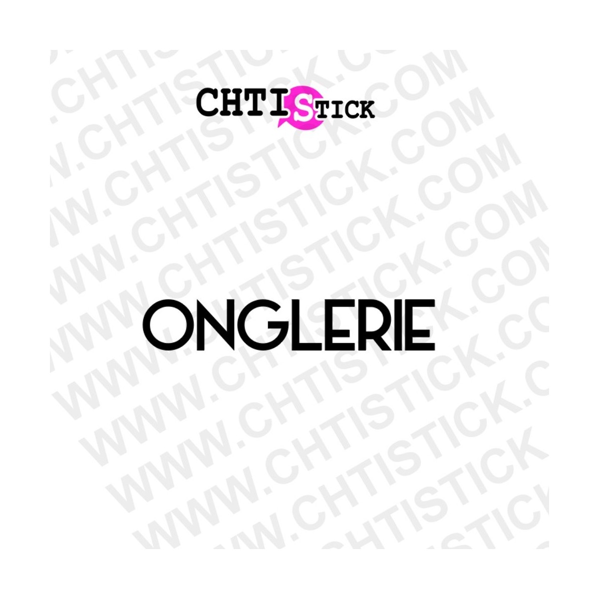 STICKERS ONGLERIE