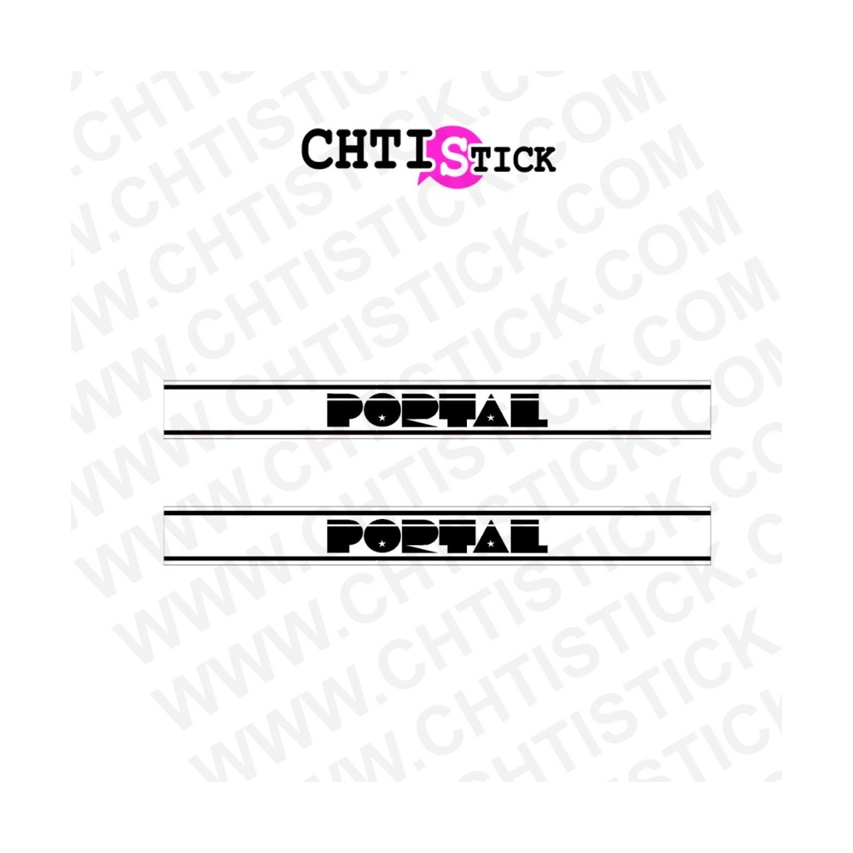 STICKERS MOTO PORTAL