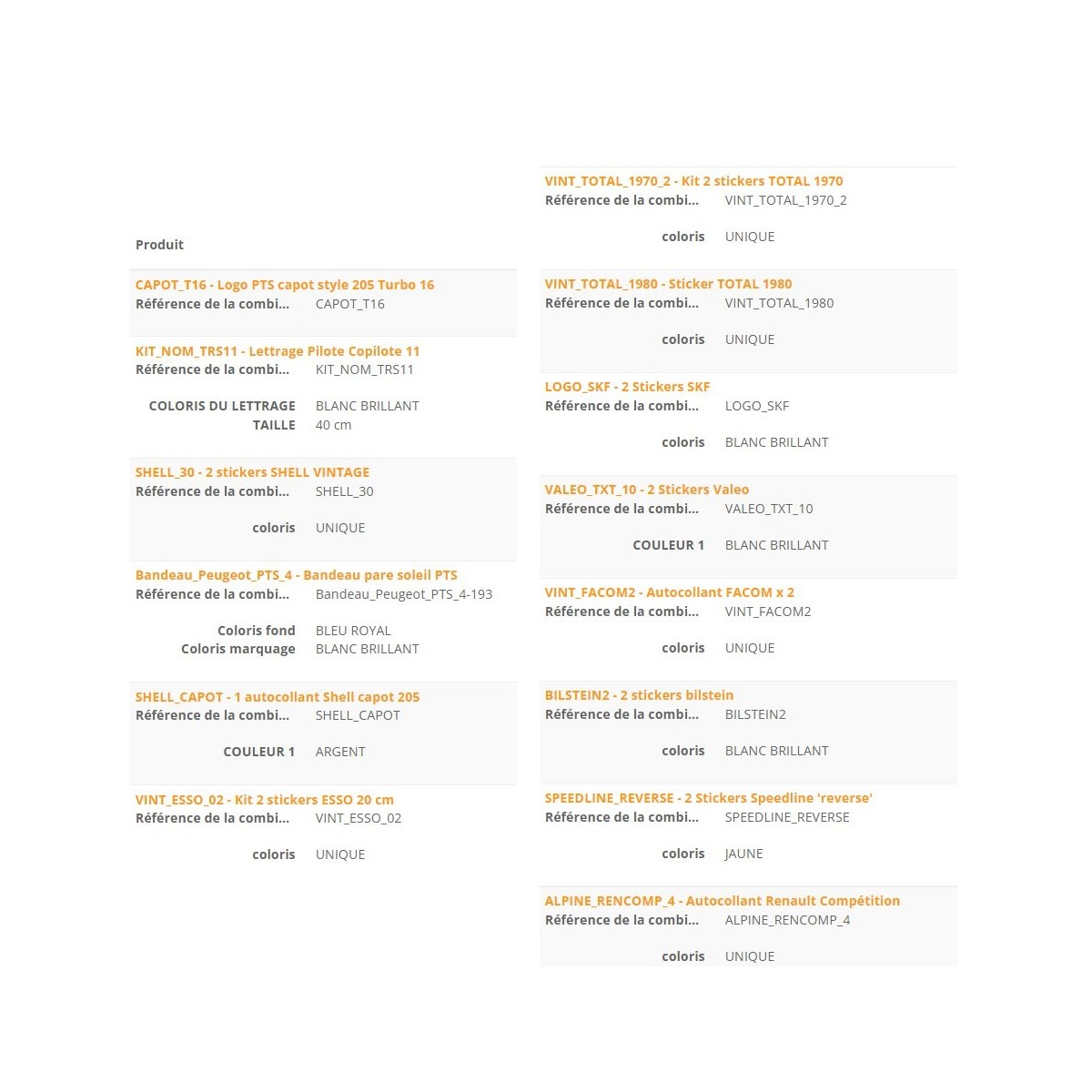 chtistick AUTOCOLLANTS SPONSPORS J.MATHIEU