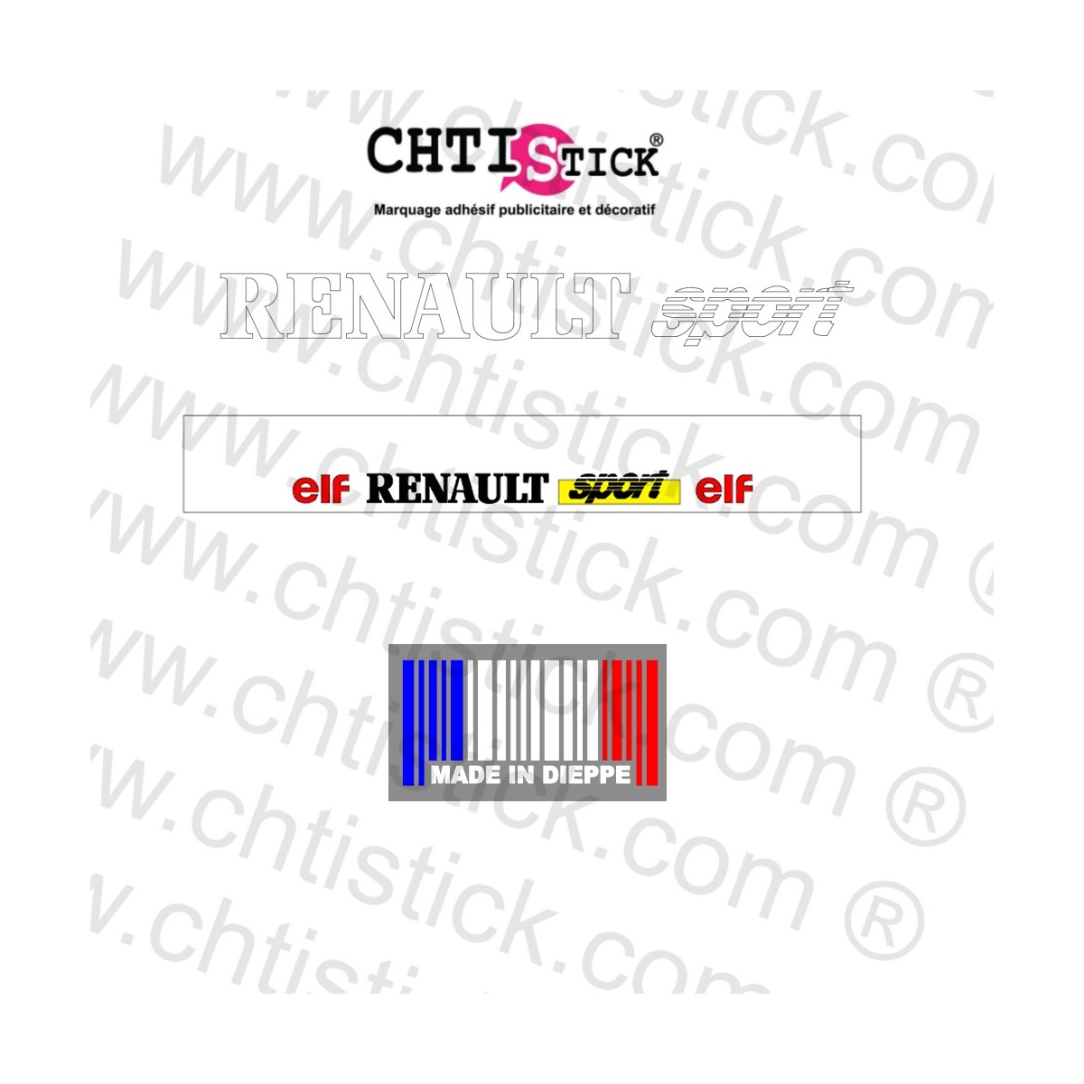 chtistick Autocollant client Dave