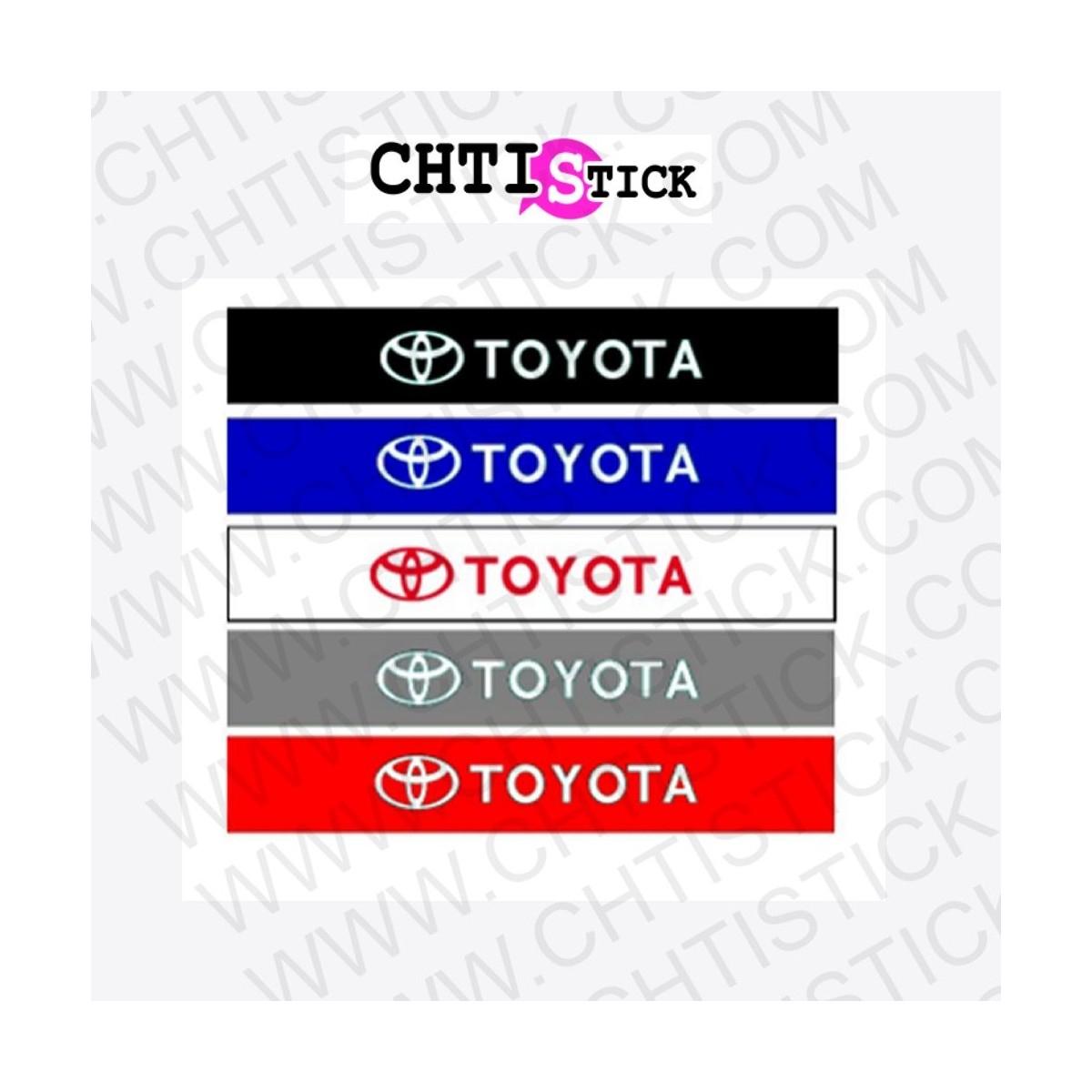 chtistick Bandeau pare soleil Toyota