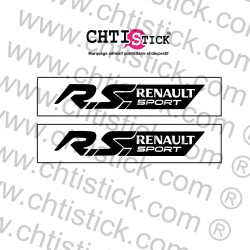 Caches plaques RS Renault Sport