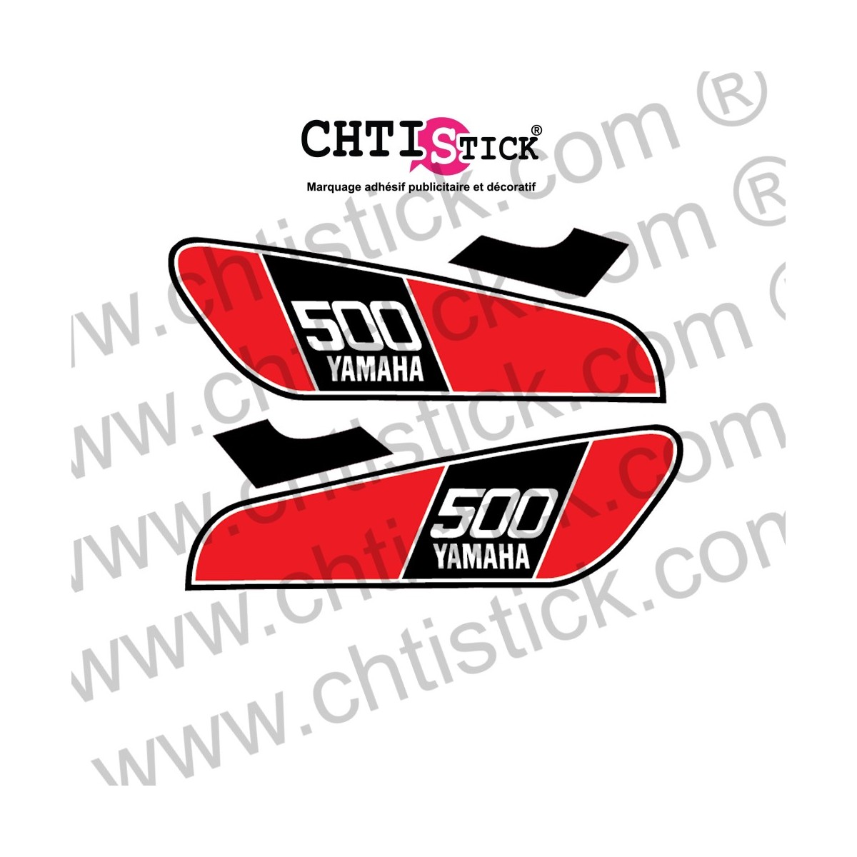 Stickers YAMAHA 500 XT 1976