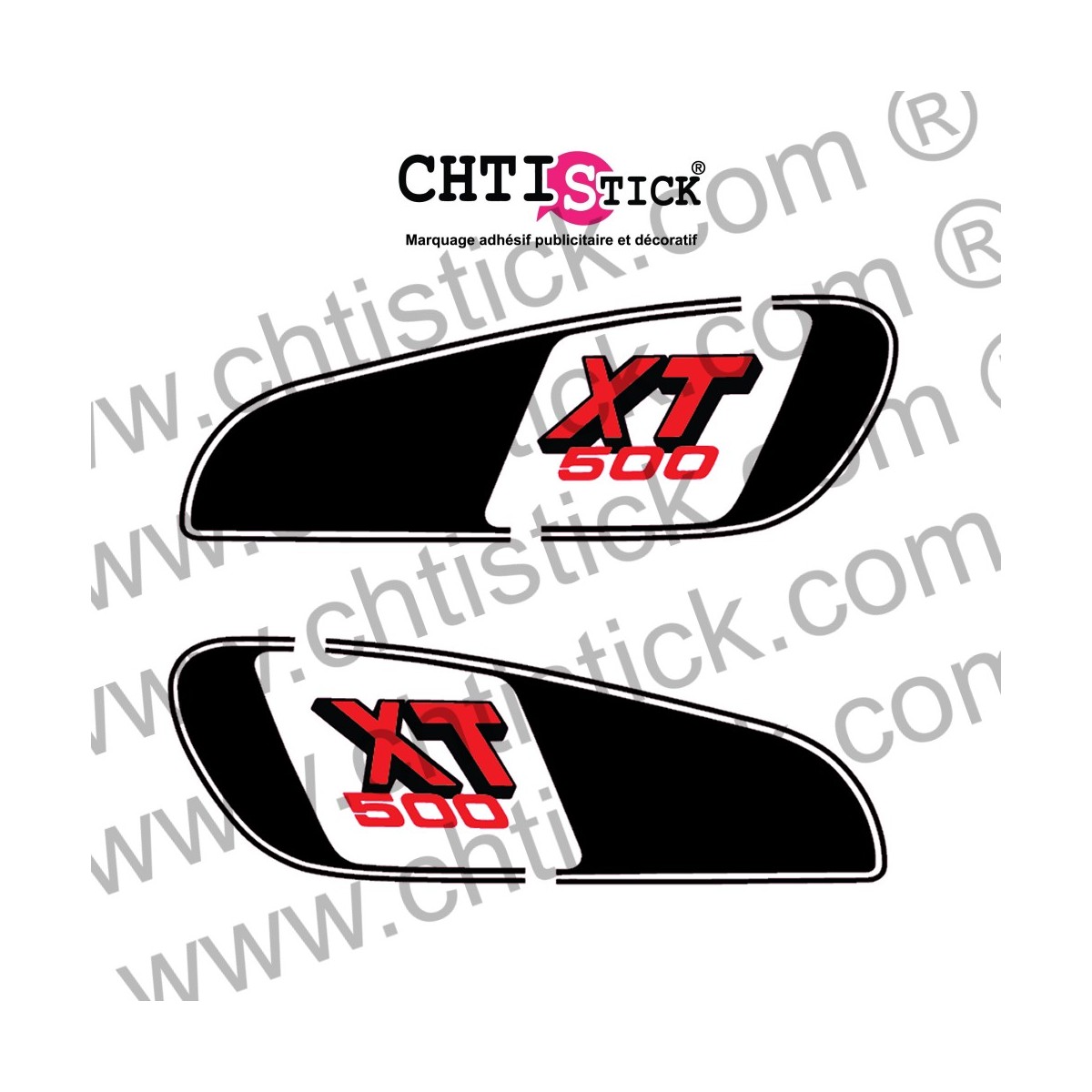 Stickers YAMAHA 500 XT 1979