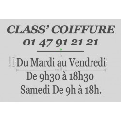 COMPLEMENT CLASS COIFFURE