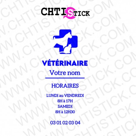 STICKERS CLINIQUE VETERINAIRE C