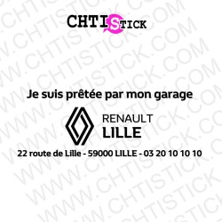 FLOCAGE VITRE ARRIERE RENAULT