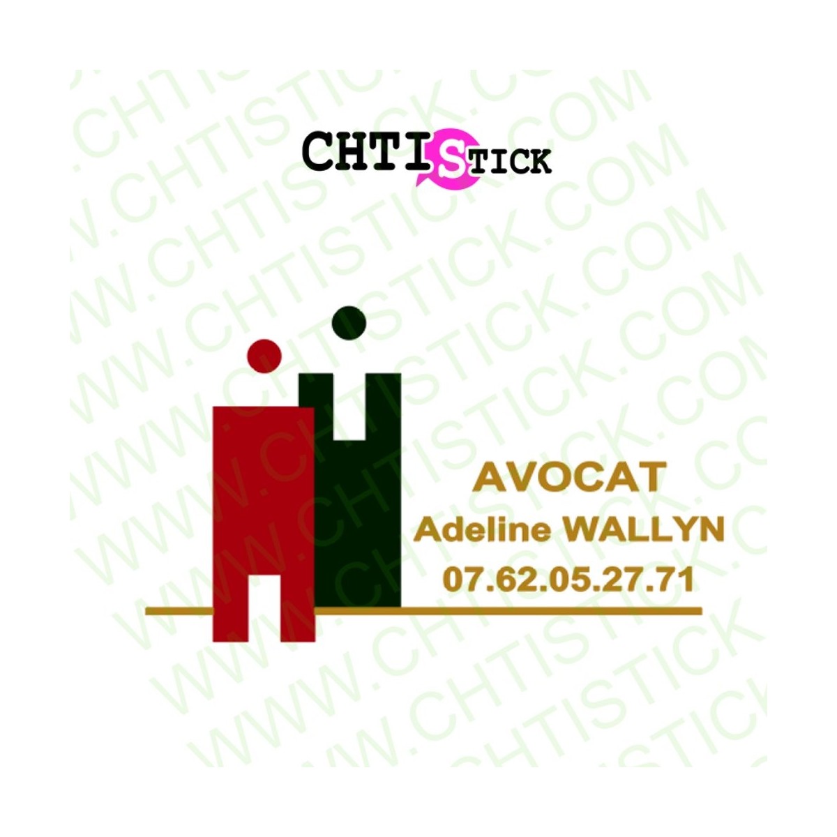 Stickers vitrine cabinets d'avocats