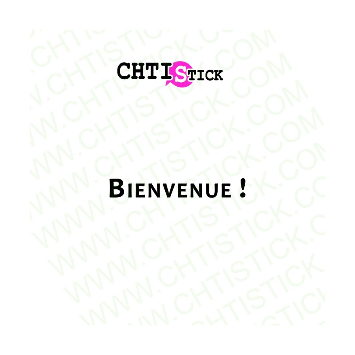 AUTOCOLLANT BIENVENUE 2