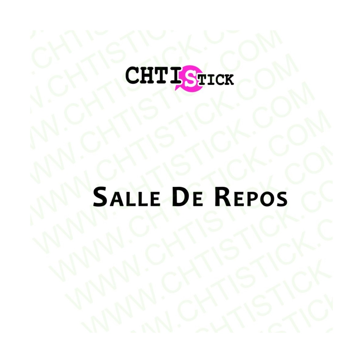 AUTOCOLLANT SALLE DE REPOS