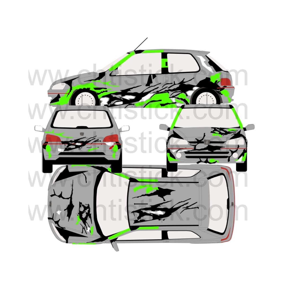 chtistick Déco 106 Loic BIDAUT