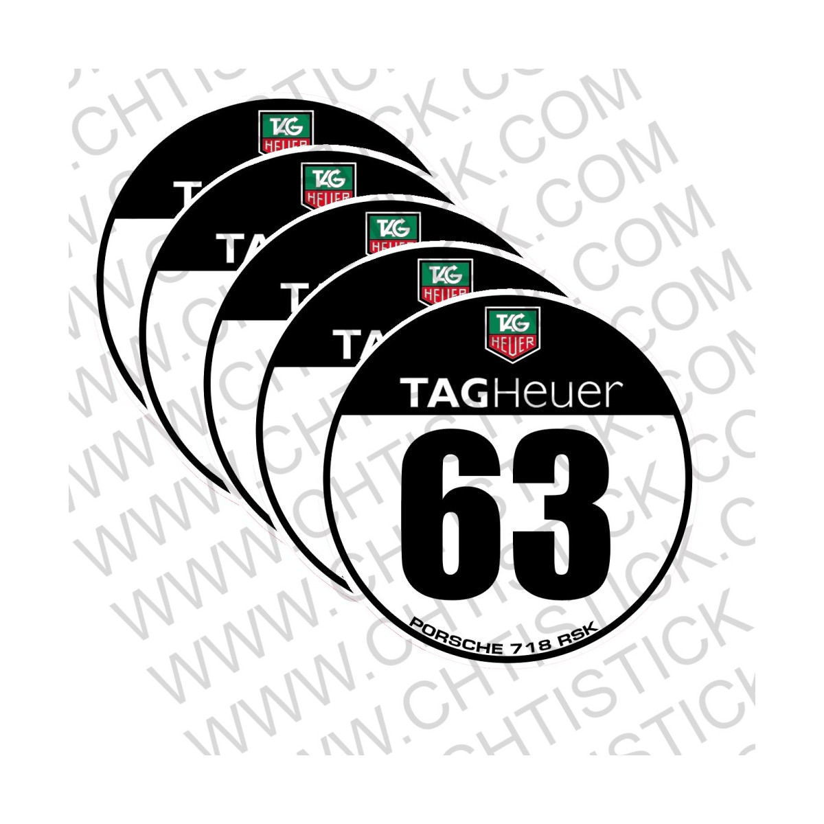 5 Ronds porte personnalisés