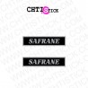 chtistick CACHE PLAQUE SAFRANE X 2