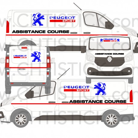 DECO ASSISTANCE COURSE PEUGEOT