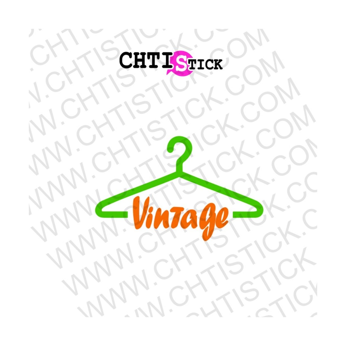 STICKERS VINTAGE FRIPERIE