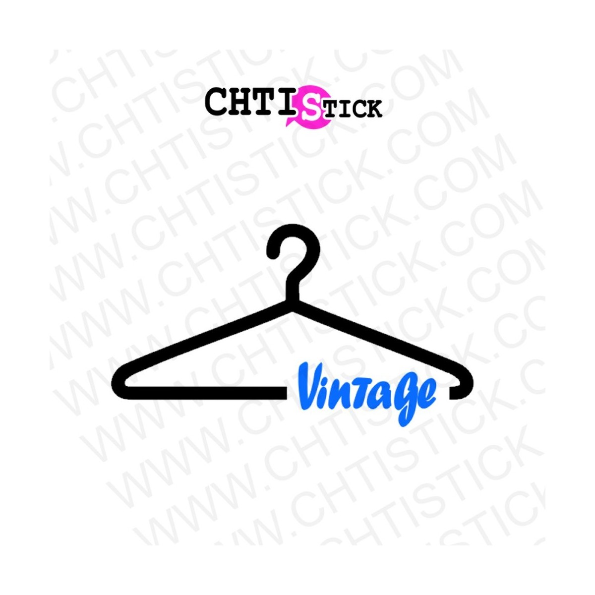 STICKERS VINTAGE FRIPERIE 2