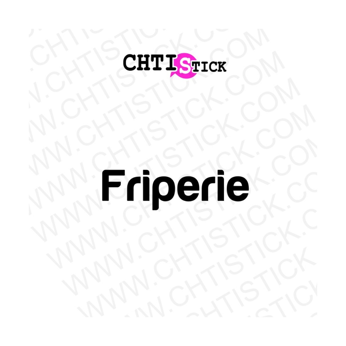 STICKER LETTRAGE FRIPERIE 2