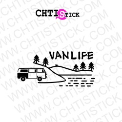 STICKERS VAN LIFE COMBI 2