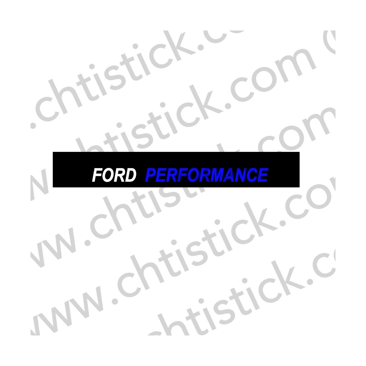 Bandeau pare soleil ford performance