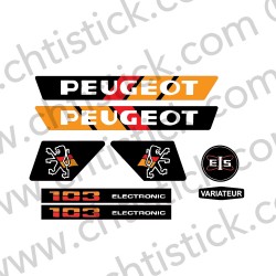Kit autocollants Peugeot 103 MVL
