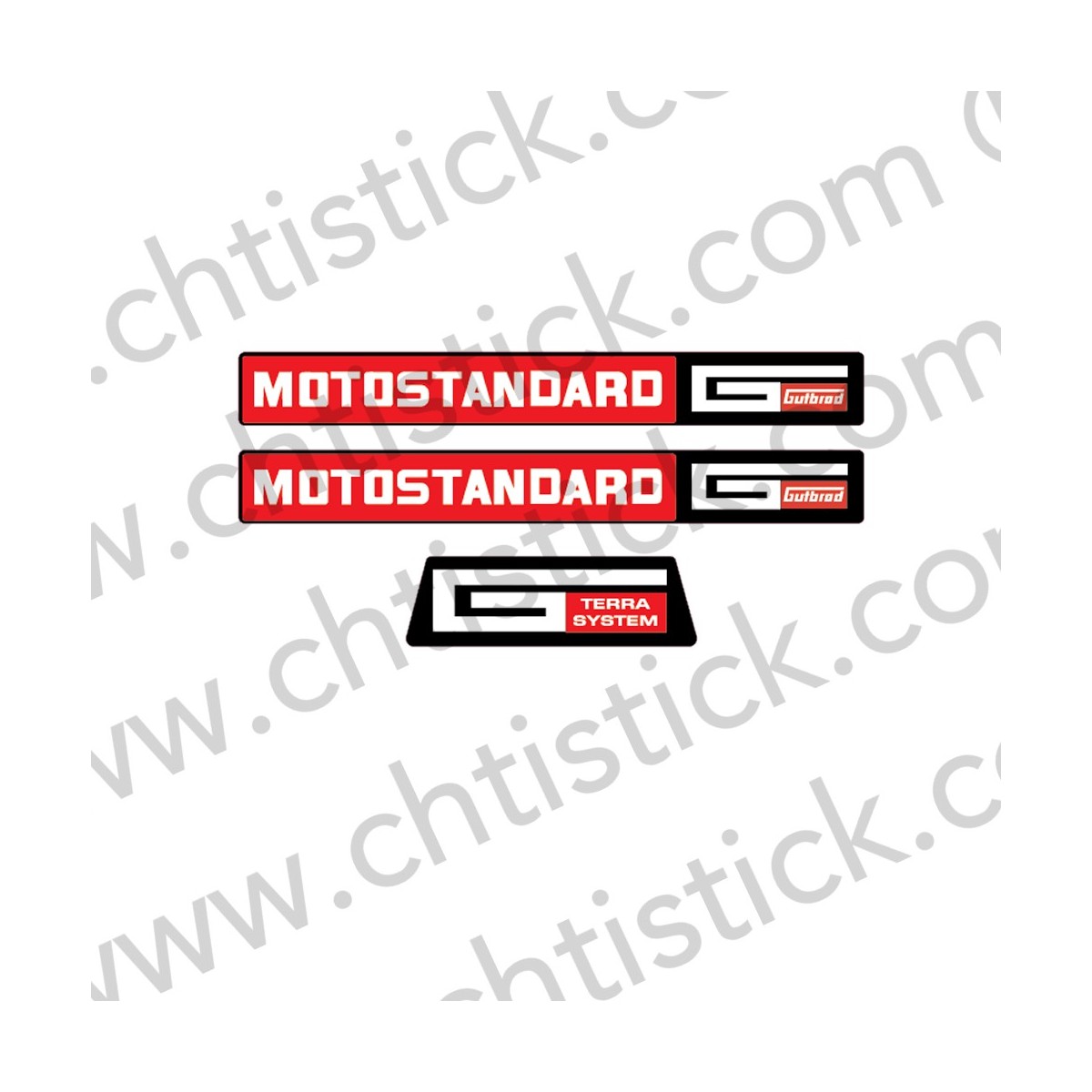 AUTOCOLLANT MOTORSTANDARD