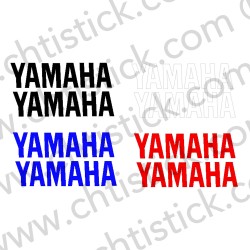 2 STICKERS YAMAHA 20 CM