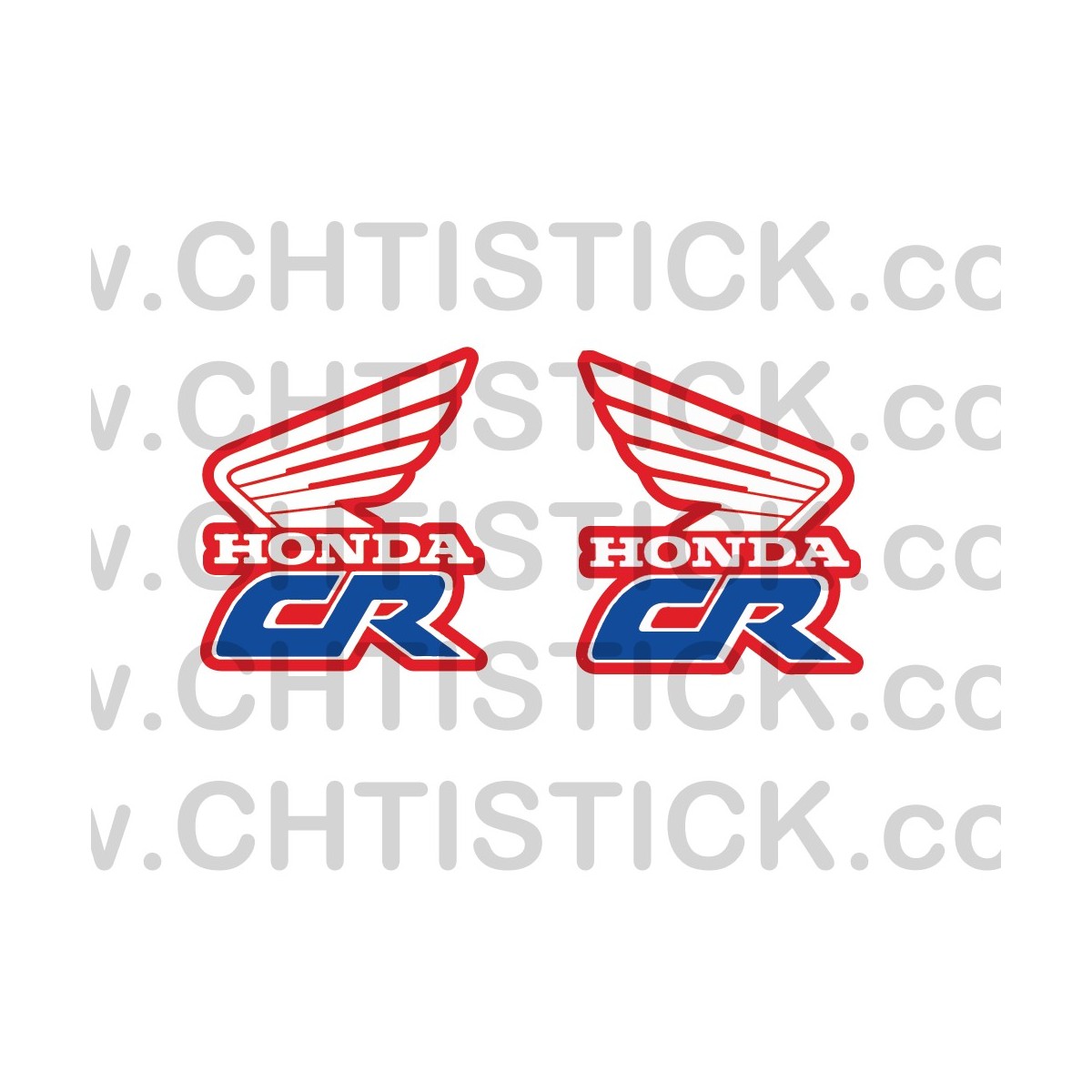 AUTOCOLLANT HONDA CR 250 1990