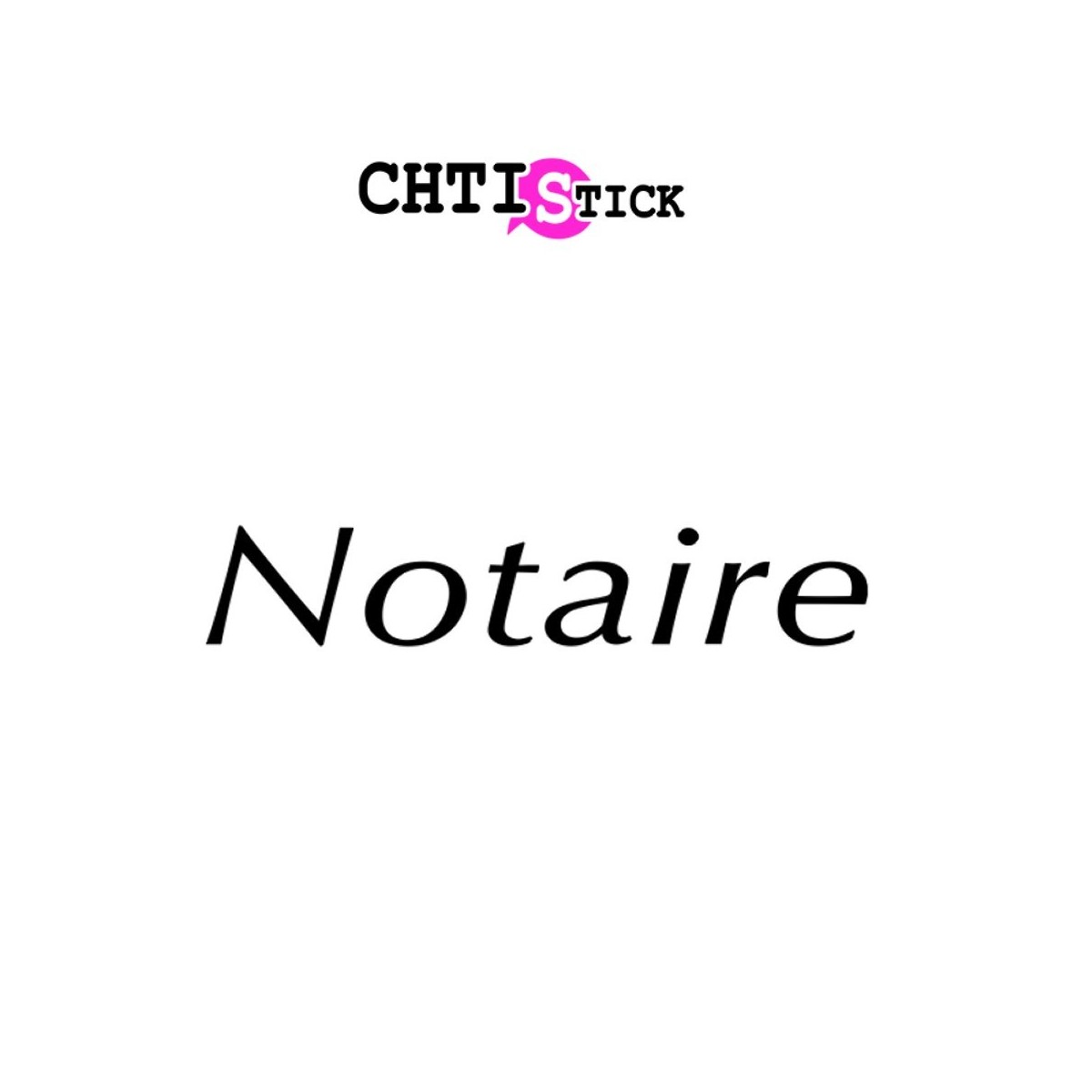 AUTOCOLLANT NOTAIRE 1.6 M