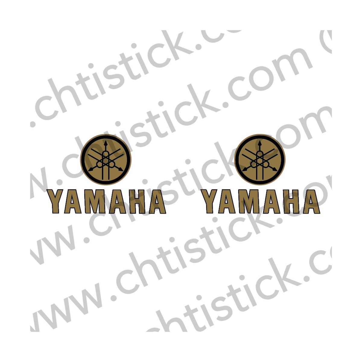 Stickers de réservoir Yamaha TZ 250 / 350 / 500 / 750.