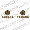 Stickers de réservoir Yamaha TZ 250 / 350 / 500 / 750.