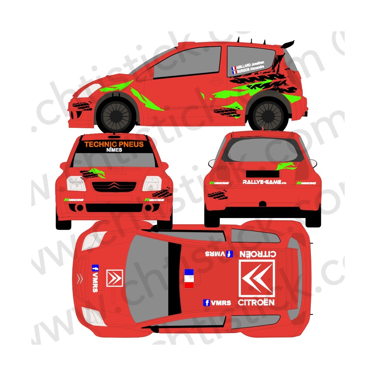 chtistick Kit déco C2