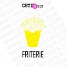 STICKERS FRITERIE 4 50cm