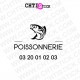 STICKERS POISSONNERIE 1