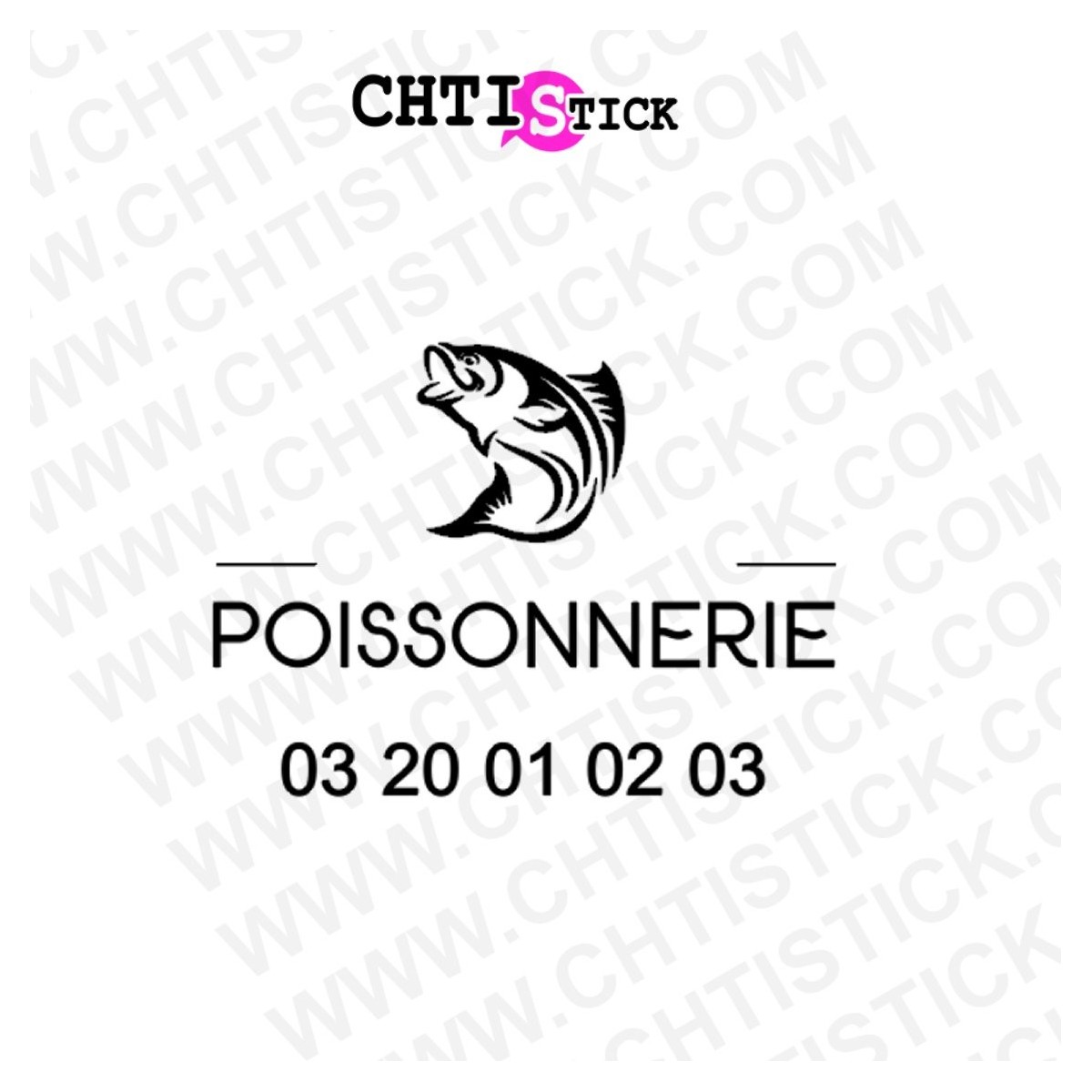 STICKERS POISSONNERIE 1