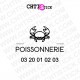 STICKERS POISSONNERIE 2