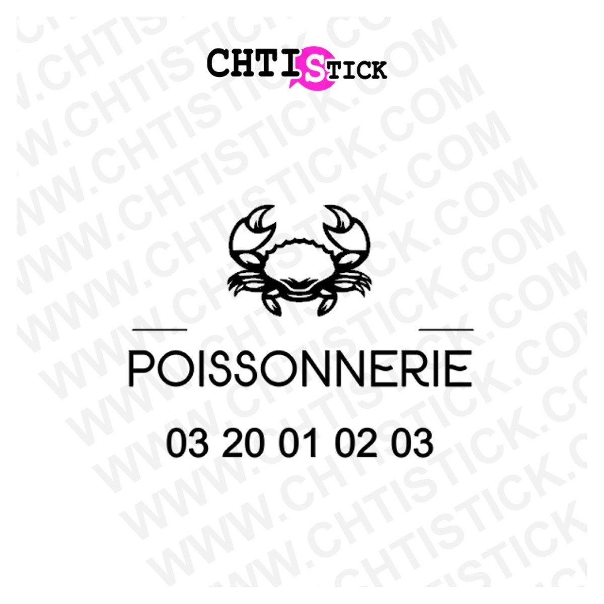 STICKERS POISSONNERIE 2