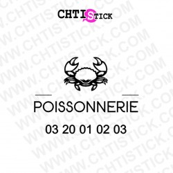 STICKERS POISSONNERIE 2