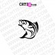 STICKERS POISSON