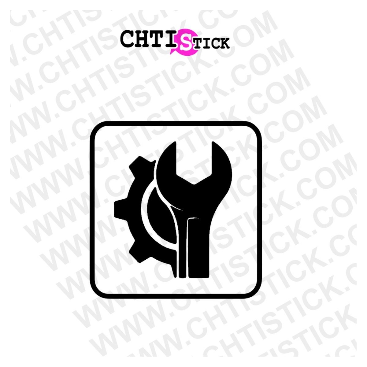 chtistick AUTOCOLLANT PLOMBERIE 1