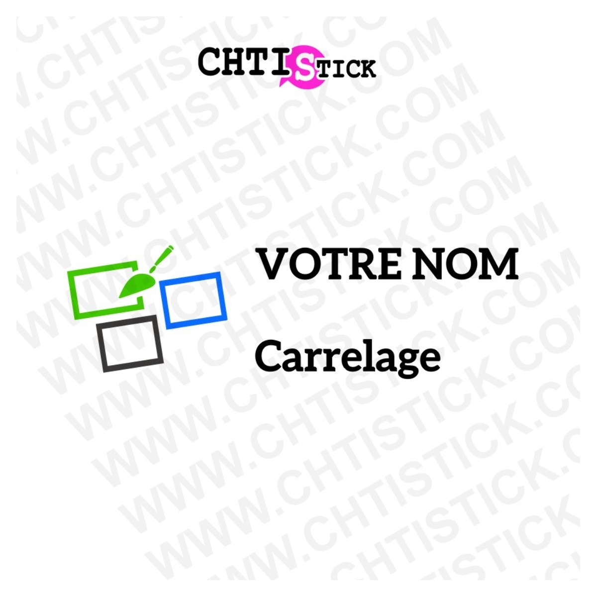 chtistick MARQUAGE VÉHICULE CARRELAGE