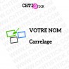 chtistick MARQUAGE VÉHICULE CARRELAGE