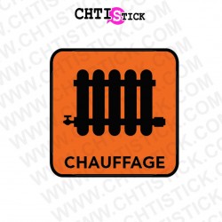 AUTOCOLLANT CHAUFFAGE 2