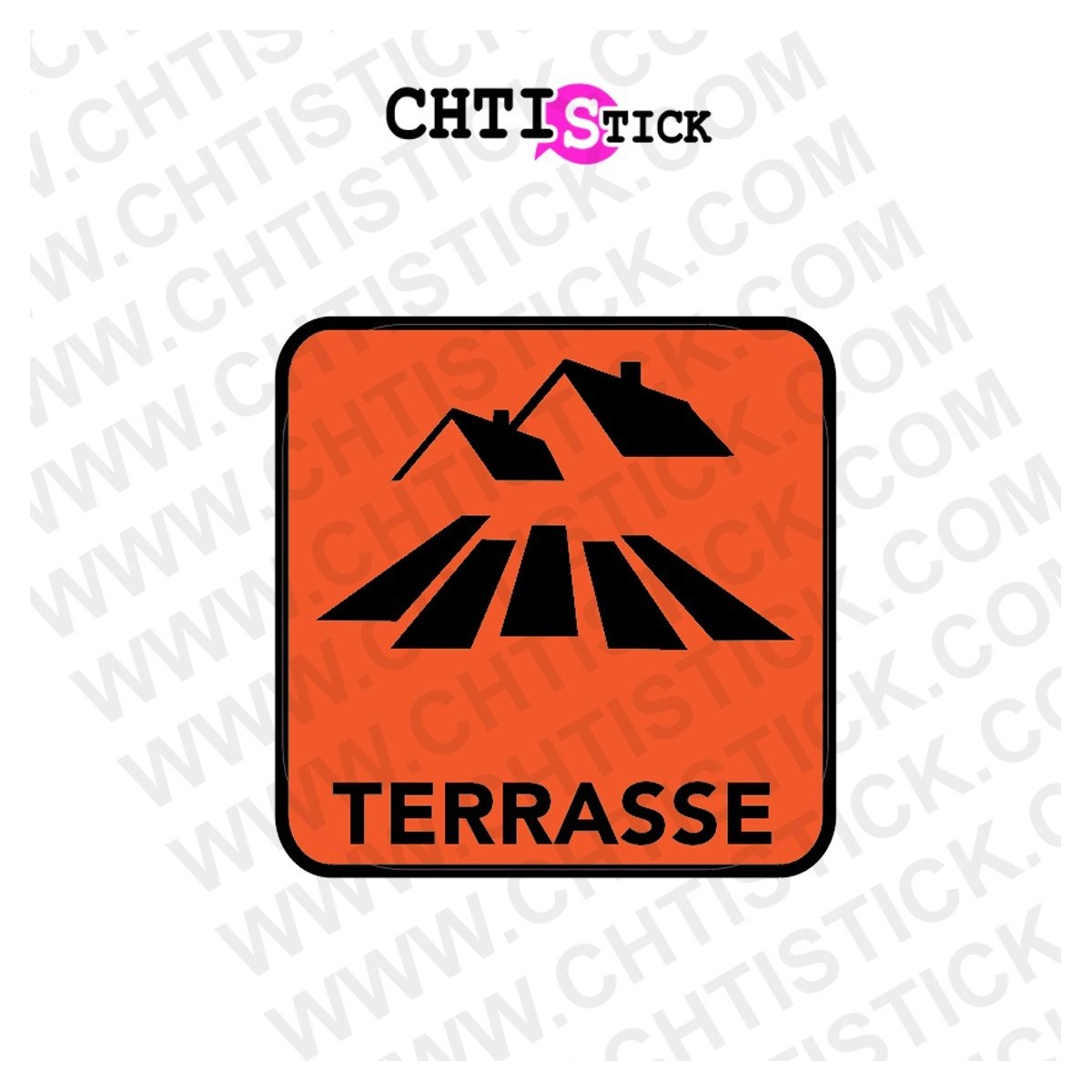 chtistick AUTOCOLLANT TERRASSE