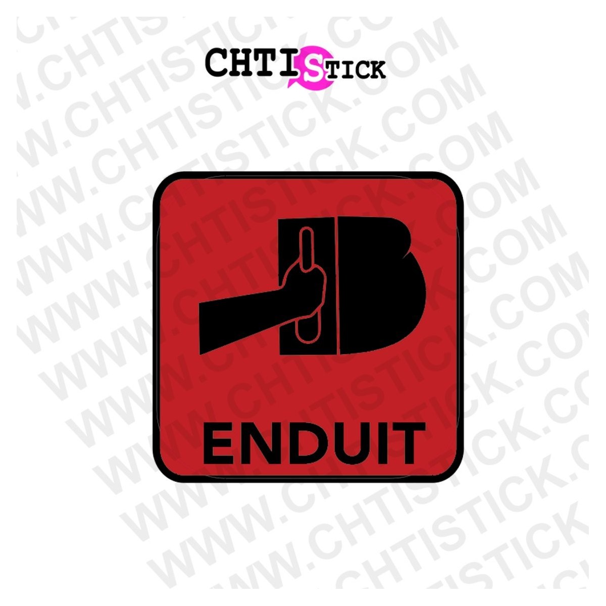 chtistick AUTOCOLLANT ENDUIT