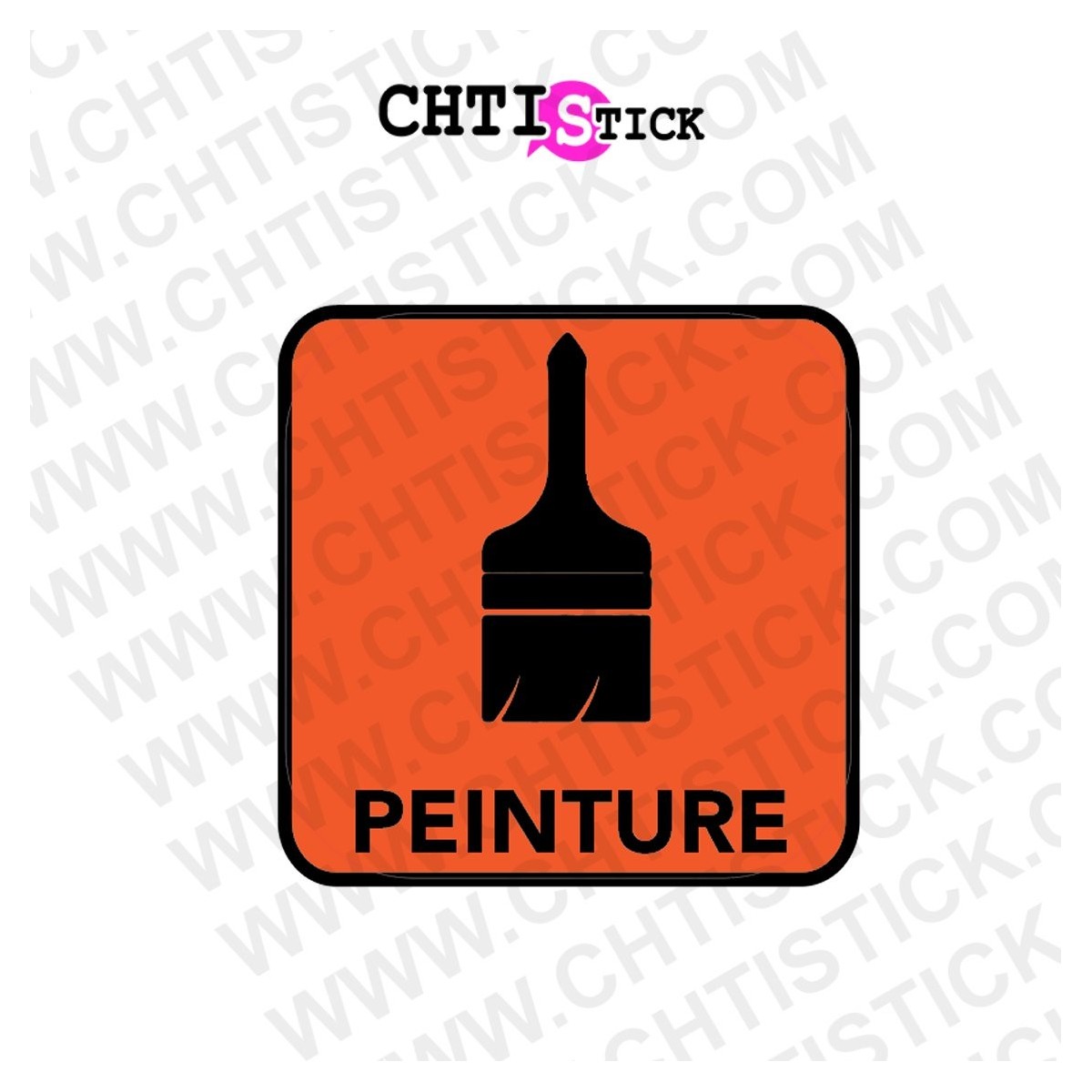 chtistick AUTOCOLLANT PEINTURE
