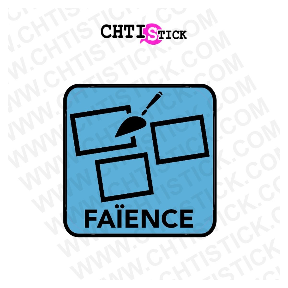 chtistick AUTOCOLLANT_FAIENCE