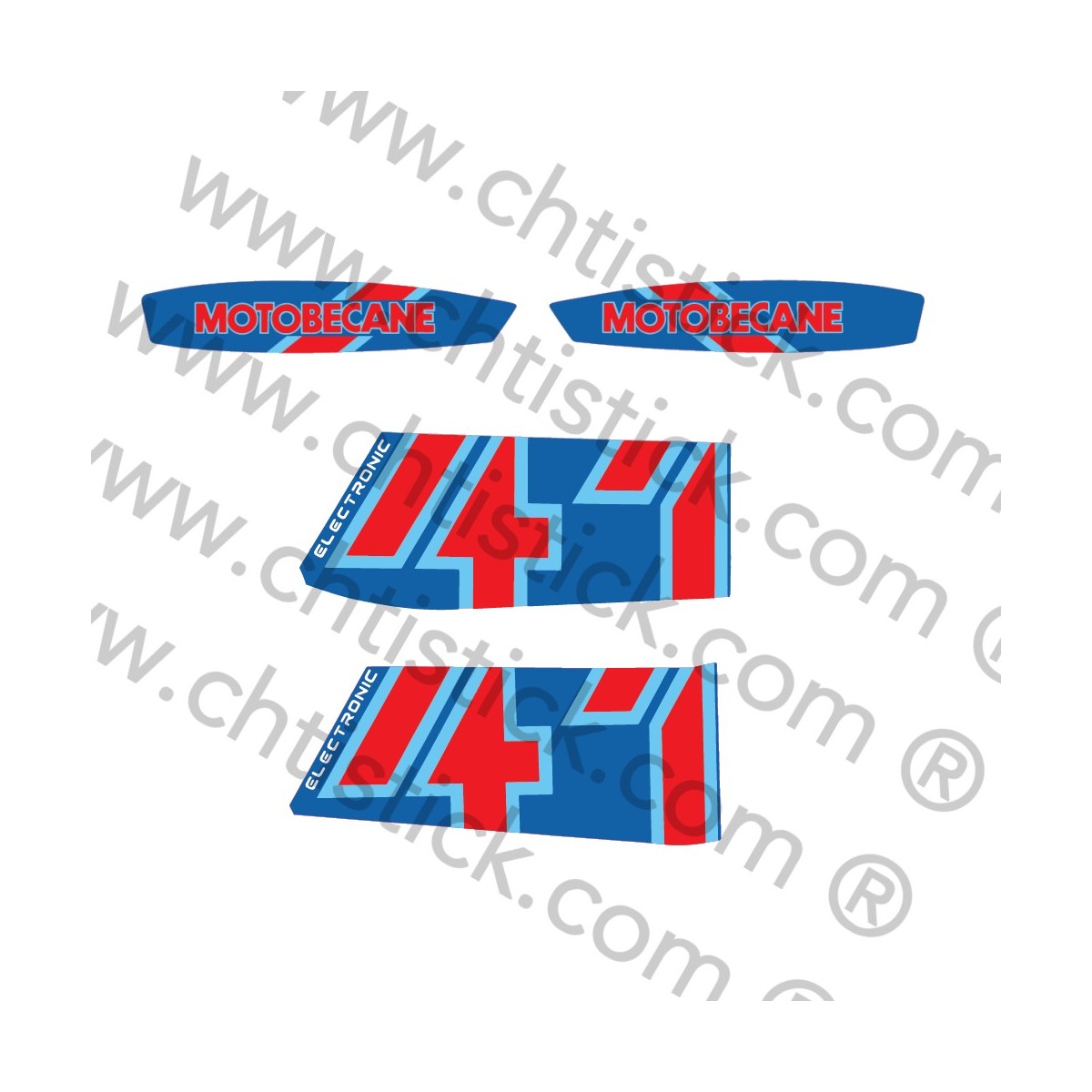 Stickers MOTOBECANE 41S