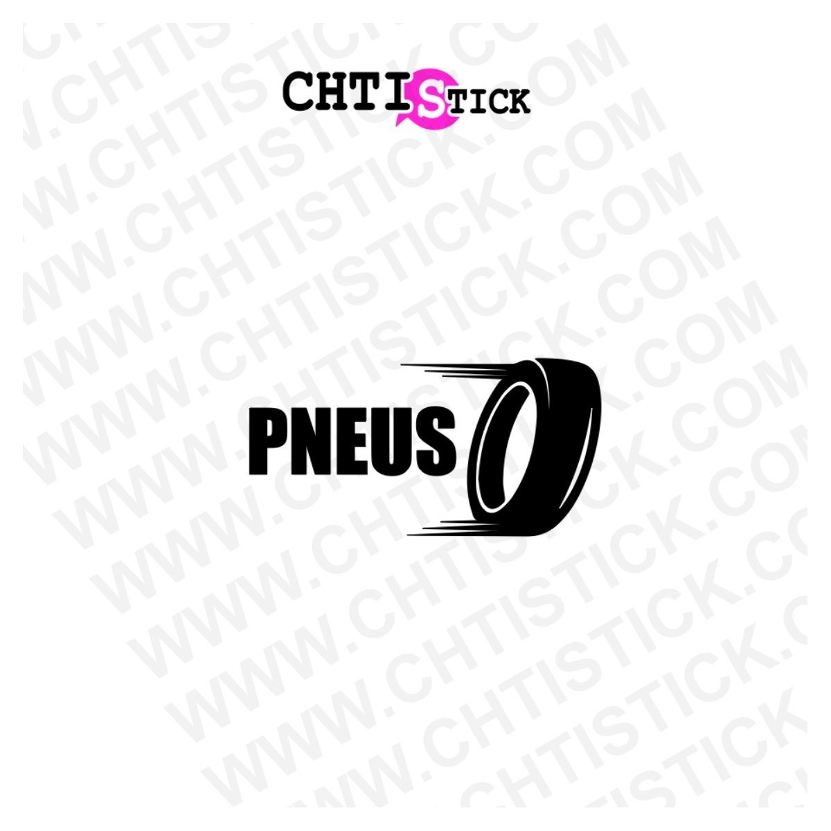 AUTOCOLLANT LOGO GARAGE 