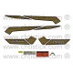 chtistick KIT HONDA 125 TWIN T1 ON